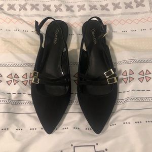 Calvin Klein Slingback Flats